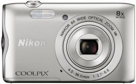 Aparat NIKON Coolpix A300 Srebrny w MediaExpert