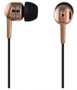 Słuchawki THOMSON EAR3005BO Dokanałowe z mikrofonem Miedziany w MediaExpert
