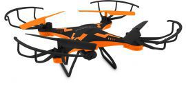 Dron OVERMAX X-Bee drone 3.1 Plus WiFi Czarno-pomarańczowy