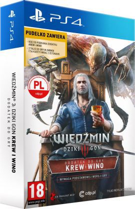 Gra PS4 Wiedźmin 3 Krew i Wino - Edycja limitowana w MediaExpert