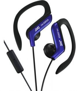 Słuchawki JVC HA-EBR25A Sportowe z mikrofonem Niebieski