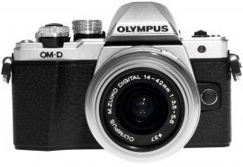 Aparat OLYMPUS E-M10 MARK II + EZ-M1442 IIR Srebrny w MediaExpert