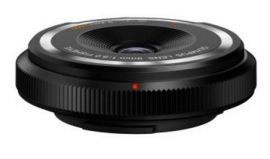 Obiektyw OLYMPUS Body Cap Lens 9 mm f/1.8 Czarny w MediaExpert