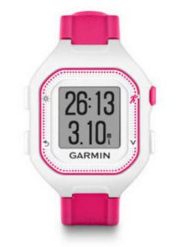 Zegarek sportowy GARMIN Forerunner 25 Mały Biało-różowy w MediaExpert