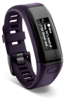 Smartband GARMIN Vivosmart HR Fioletowy w MediaExpert