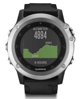 Zegarek sportowy GARMIN Fenix 3 HR Czarno-srebrny