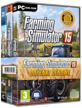 Gra PC Farming Simulator 15 + dodatki