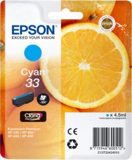 Tusz EPSON Claria Premium T3342 Cyan w MediaExpert