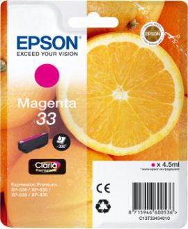 Tusz EPSON Claria Premium T3343 Magenta w MediaExpert