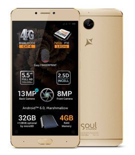 Smartfon ALLVIEW X3 Soul Plus Złoty
