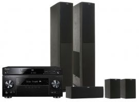 Kino domowe PIONEER VSX831K+BDP180K+ Jamo S626 Czarny