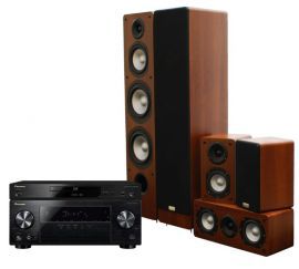 Kino domowe PIONEER VSX330K+BDP100K+TAV406 Orzech