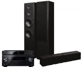 Kino domowe PIONEER VSX330K + BDP180K + SES21TB Czarny