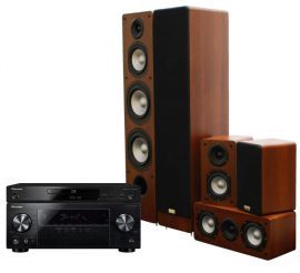 Kino domowe PIONEER VSX330K+BDP180K+TAV406 Orzech