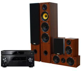 Kino domowe PIONEER VSX330K+BDP180K+TAV506 Orzech