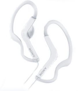 Słuchawki SONY MDRAS210W Sportowe Biały