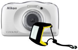 Aparat NIKON Coopix W100 Biały + Pasek nietonący w MediaExpert