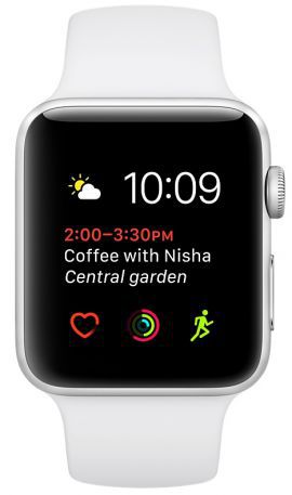 Smartwatch APPLE Watch koperta 38mm (srebrny/biały) w MediaExpert