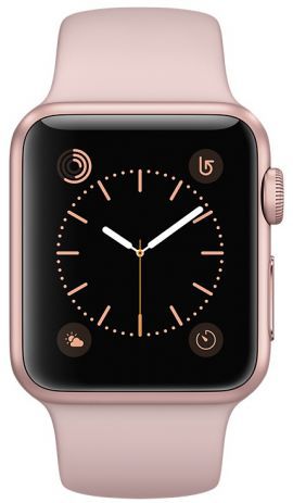 Smartwatch APPLE Watch koperta 38mm (różowe złoto/piaskowy róż) w MediaExpert