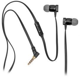 Słuchawki dokanałowe TRACER Grade Metalowe z mikrofonem Czarny w MediaExpert