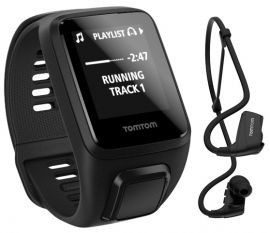 Zegarek sportowy TOMTOM Spark 3 Music L Czarny + Słuchawki w MediaExpert