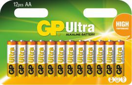 Baterie GP LR6 Ultra Alkaline (15AU-UD12) 12 sztuk