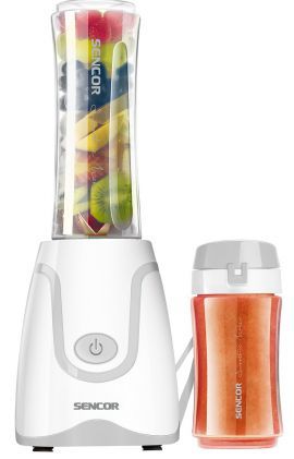 Blender kielichowy SENCOR SBL 2200WH Biały (Sportowy) + 2 bidony w komplecie
