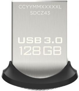 Pendrive SANDISK Cruzer Ultra Fit 128GB (SDCZ43-128G-GAM46)