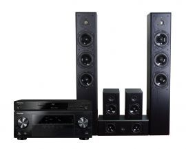 Kino domowe PIONEER VSX330K + BDP100K +TAV708 Czarny