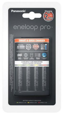 Ładowarka PANASONIC Smart Quick (K-KJ55HCD40E) + 4xAA Eneloop Pro w MediaExpert