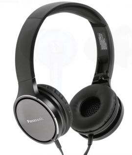 Słuchawki nauszne PANASONIC RP-HF500ME-K z mikrofonem Czarny