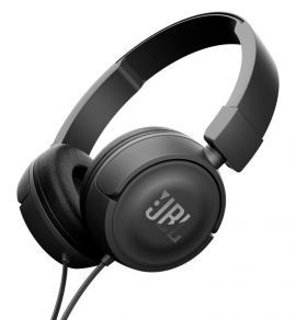 Słuchawki nauszne JBL T450 z mikrofonem Czarny
