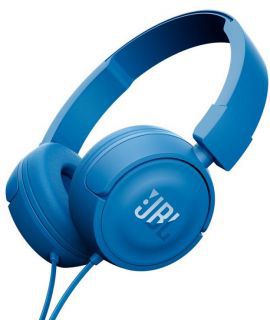 Słuchawki nauszne JBL T450 z mikrofonem Niebieski