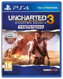 Gra PS4 Uncharted 3: Oszusto Drake&#039;a Remastered