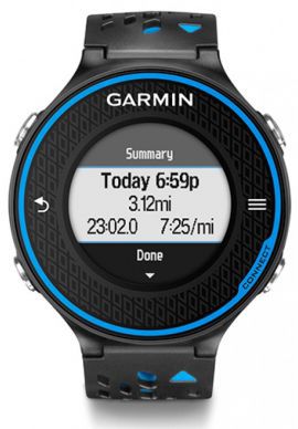Zegarek sportowy GARMIN Forerunner 620 Czarno-niebieski