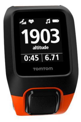 Zegarek TOMTOM Adventurer Cardio + Music Pomarańczowy