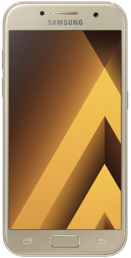 Smartfon SAMSUNG Galaxy A3 2017 SM-A320F Gold Sand w MediaExpert