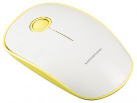 Mysz MODECOM WM112 Biało-żółty w MediaExpert