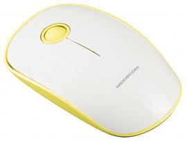 Mysz MODECOM WM112 Biało-żółty