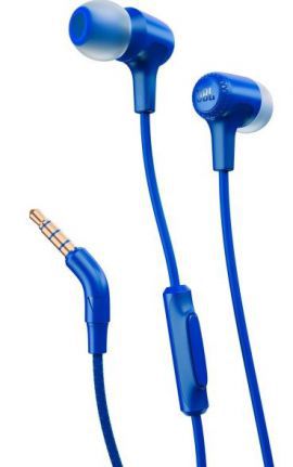 Słuchawki dokanałowe JBL E15 z mikrofonem Niebieski w MediaExpert