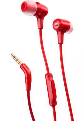 Słuchawki dokanałowe JBL E15 z mikrofonem Czerwony