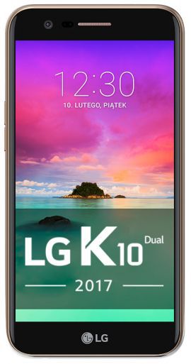Smartfon LG K10 2017 Dual Złoty
