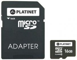 Karta PLATINET 16GB microSD + Adapter w MediaExpert