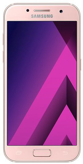 Smartfon SAMSUNG Galaxy A3 2017 SM-A320F Peach Cloud w MediaExpert