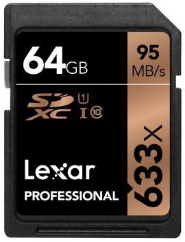 Karta LEXAR 64GB SDXC X633 LSD64GCB1EU633 w MediaExpert