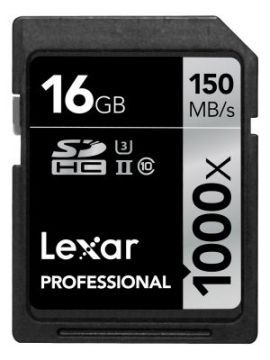 Karta LEXAR 16GB SDHC X1000 LSD16GCRBEU1000