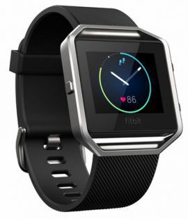 Zegarek sportowy FITBIT INTERNATIONAL LIMITED Blaze (FB502SBKS-EU) Rozmiar S Czarny