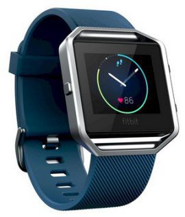 Fitbit Blaze - monitor aktywności i snu z funkcją smartwatcha (niebieski, rozmiar S) FB502SBUS-EU