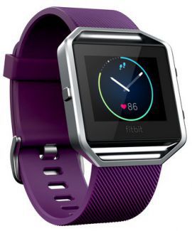 Zegarek sportowy FITBIT INTERNATIONAL LIMITED Blaze (FB502SPML-EU) Rozmiar L Fioletowy w MediaExpert