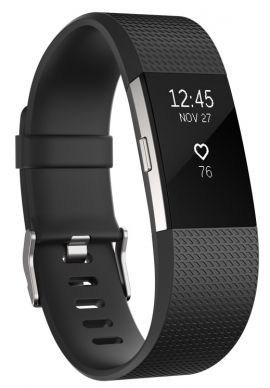 Smartband FITBIT Charge 2 Large Czarno-srebrny w MediaExpert